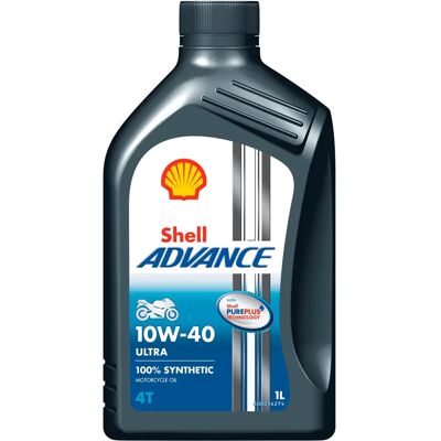 Huile moteur Shell Advance 4T Ultra 10W-40 - Huile moteur - Publicité Huile moteur Shell Advance 4T Ultra 10W-40 - Huile moteur - Publicité