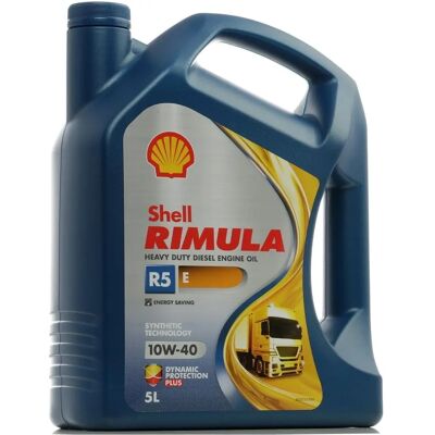 Shell Shell Rimula R5 E 10W-40 Aceite de motor diésel para uso pesado Shell Shell Rimula R5 E 10W-40 Aceite de motor diésel para uso pesado