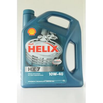 Aceite de motor Shell Helix HX7 10W-40 - Aceite de motor 4L Aceite de motor Shell Helix HX7 10W-40 - Aceite de motor 4L
