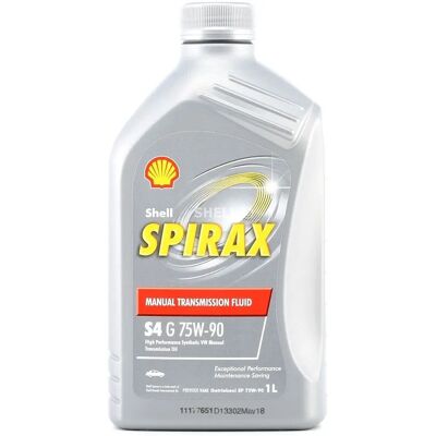 Aceite de transmisión Shell 75W-90 - Aceite de engranajes Aceite de transmisión Shell 75W-90 - Aceite de engranajes