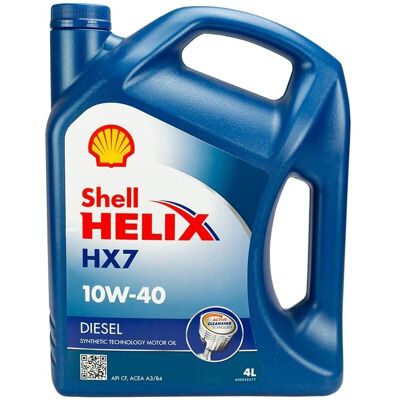 Shell Helix HX7 Diesel 10W-40 Motoröl - Motoröl Shell Helix HX7 Diesel 10W-40 Motoröl - Motoröl
