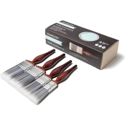 Hamilton 12140-004 Perfection Synthetic Bristle Flat Paint Brush - Paint Brush Set Hamilton 12140-004 Perfection Synthetic Bristle Flat Paint Brush - Paint Brush Set