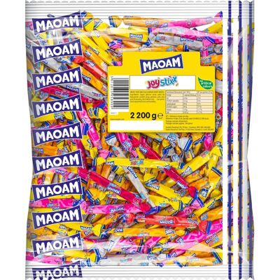 Haribo Maoam Joystixx 2.2kg - Pack of 4 Candy Haribo Maoam Joystixx 2.2kg - Pack of 4 Candy