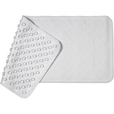 Croydex White Large Anti-Bacterial Slip-Resistant Bath Mat - Bath Mat Croydex White Large Anti-Bacterial Slip-Resistant Bath Mat - Bath Mat