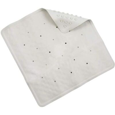 Croydex White Rubber Shower Mat - Shower Mat Croydex White Rubber Shower Mat - Shower Mat