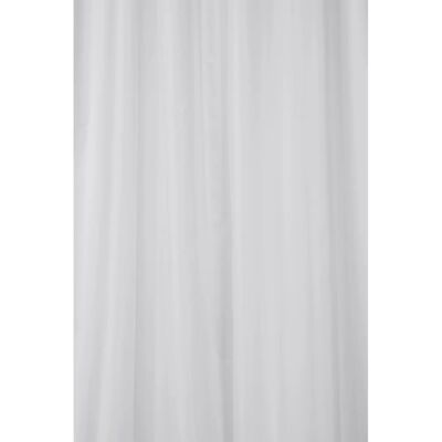 Croydex White Water-Resistant Textile Shower Curtain - Shower Curtain Croydex White Water-Resistant Textile Shower Curtain - Shower Curtain