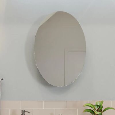 Croydex - Tay Oval - 65 x 45 cm - Bathroom Cabinet Croydex - Tay Oval - 65 x 45 cm - Bathroom Cabinet