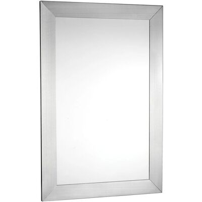 Croydex MM701605 Parkgate - Rechteckiger Spiegel mit gebürstetem Edelstahlrahmen - 92x61cm Croydex MM701605 Parkgate - Rechteckiger Spiegel mit gebürstetem Edelstahlrahmen - 92x61cm