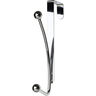 Croydex Cez dvere lopta hák - Hook - Chrome - 2 Pack Croydex Cez dvere lopta hák - Hook - Chrome - 2 Pack