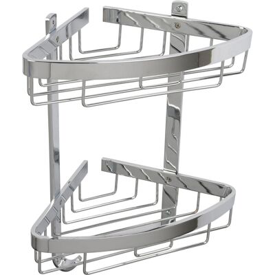 Croydex Grand Organisateur de Douche à 2 Niveaux - Rangement Salle de Bain Croydex Grand Organisateur de Douche à 2 Niveaux - Rangement Salle de Bain
