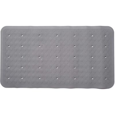 Croydex Croydex Tapis de Bain Ovale en Caoutchouc Gris - Tapis de Bain Croydex Croydex Tapis de Bain Ovale en Caoutchouc Gris - Tapis de Bain