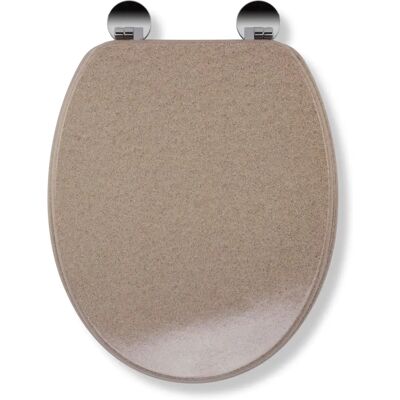 Croydex WL601915H - Wood - Sandstone - Toilet Seat Croydex WL601915H - Wood - Sandstone - Toilet Seat
