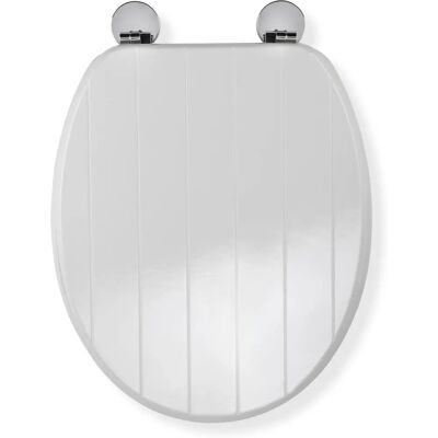 Asiento de inodoro Croydex Hayward Flexi-Fix - Blanco Asiento de inodoro Croydex Hayward Flexi-Fix - Blanco