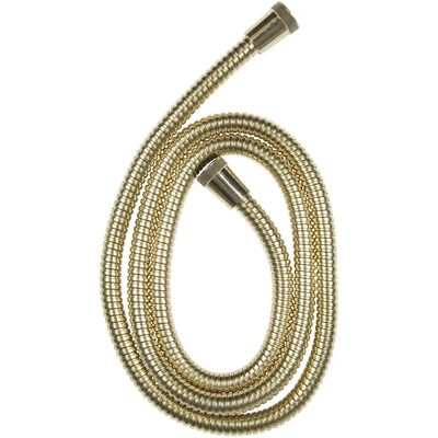 Croydex Gold 1.75m Stainless Steel Reinforced Shower Hose - Standard 11mm Bore Croydex Gold 1.75m Stainless Steel Reinforced Shower Hose - Standard 11mm Bore