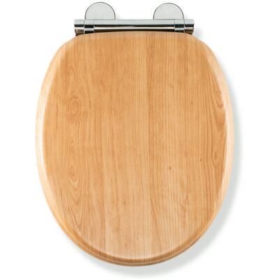 Croydex WL605076H Light Oak Toilet Seat - Toilet Seat Croydex WL605076H Light Oak Toilet Seat - Toilet Seat
