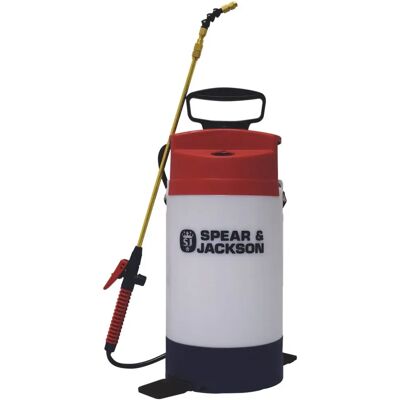 Spear & Jackson 5 Litre Pressure Sprayer - Wood Stain Spear & Jackson 5 Litre Pressure Sprayer - Wood Stain