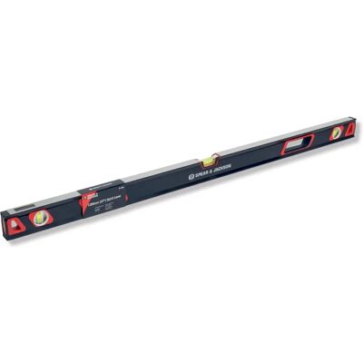 Nível Jackson SL1200 - Precisão 0,5 mm/m, Alumínio, Ranhura em V Nível Jackson SL1200 - Precisão 0,5 mm/m, Alumínio, Ranhura em V