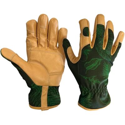 Gants de Jardinage en Cuir avec Motif Botanique - Gants de Jardinage - Publicité Gants de Jardinage en Cuir avec Motif Botanique - Gants de Jardinage - Publicité
