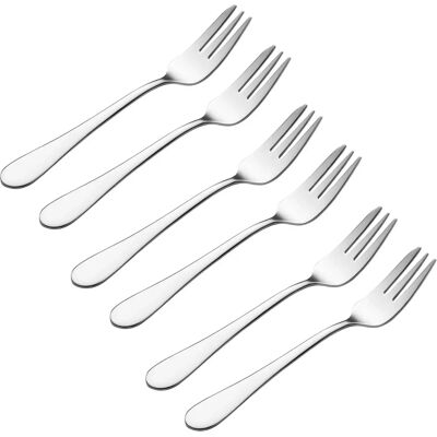 Viners Silver Pastry Fork - Stainless Steel - 25cm - Pastry Tool Viners Silver Pastry Fork - Stainless Steel - 25cm - Pastry Tool