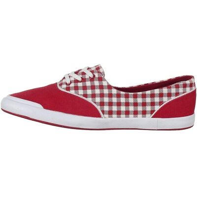 Lacoste Lancelle Lace 3 Eye Schuhe - Damen Rot - Ganzjahresschuhe Lacoste Lancelle Lace 3 Eye Schuhe - Damen Rot - Ganzjahresschuhe