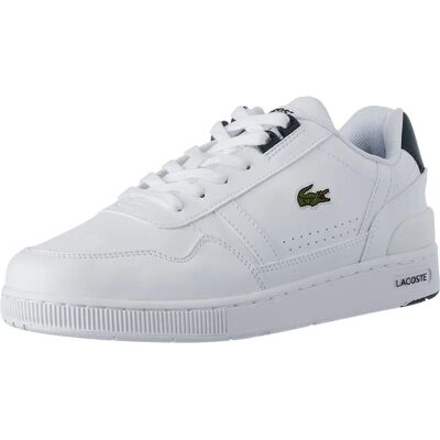 Lacoste Modelo 42SUJ0004_1R5 Zapatos T-Clip Blanco Plano Casual - Zapatos Lacoste Modelo 42SUJ0004_1R5 Zapatos T-Clip Blanco Plano Casual - Zapatos