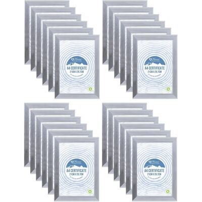 Anker Silver A4 Photo Frame - Wall Hang Set of 10/20 Anker Silver A4 Photo Frame - Wall Hang Set of 10/20