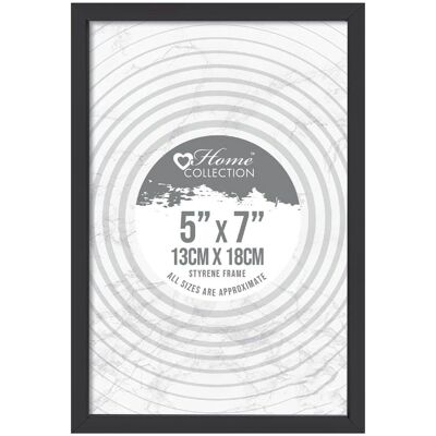 Anker 5"X7" Black Styrene Photo Frames Pack Of 48 - Photo Frames Anker 5"X7" Black Styrene Photo Frames Pack Of 48 - Photo Frames