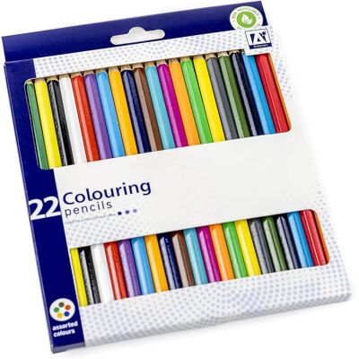 Design Group Pack 22 Assorted Premium Colouring Pencils - Colored Pencils Design Group Pack 22 Assorted Premium Colouring Pencils - Colored Pencils