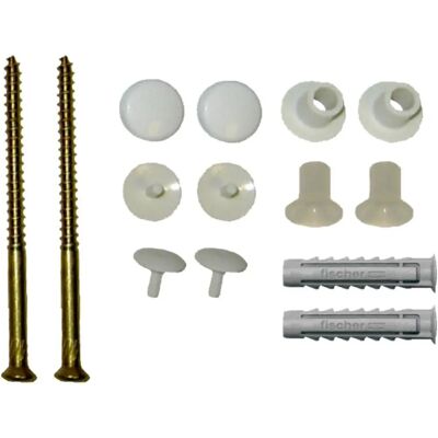 Fischer WB10 Toilet Attachment Kit - Fixing Kit for Toilets & Bidets Fischer WB10 Toilet Attachment Kit - Fixing Kit for Toilets & Bidets