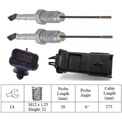 Lemark Lxt387 Exhaust Gas Temperature Sensor - Exhaust Gas Temperature Sensor Lemark Lxt387 Exhaust Gas Temperature Sensor - Exhaust Gas Temperature Sensor