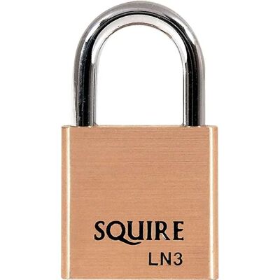 Henry Squire LN3 Lion Brass Padlock - Brass, 30mm, High Security Henry Squire LN3 Lion Brass Padlock - Brass, 30mm, High Security