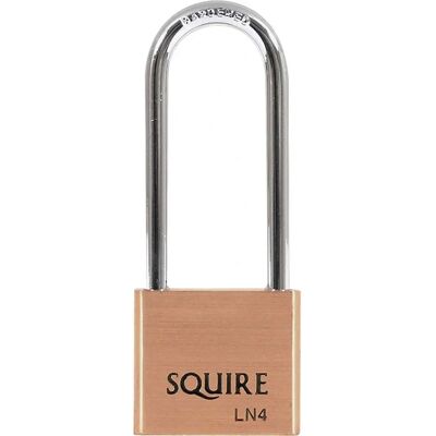 Henry Squire LN4LS Lion Brass Padlock - 5-Pin, 40-65mm Shackle Henry Squire LN4LS Lion Brass Padlock - 5-Pin, 40-65mm Shackle
