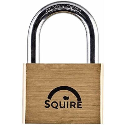 Squire LN60 Lion Range Brass Padlock - Medium Security 60mm Squire LN60 Lion Range Brass Padlock - Medium Security 60mm