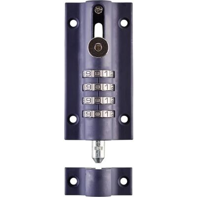Henry Squire Combi 2 Re-Codeable Locking Bolt - Black - Locking Bolt Henry Squire Combi 2 Re-Codeable Locking Bolt - Black - Locking Bolt