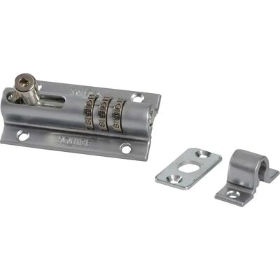 Henry Squire Model HSQCOMBI3CH Chrome 3-Wheel Re-Codable Lock Henry Squire Model HSQCOMBI3CH Chrome 3-Wheel Re-Codable Lock