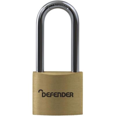 Squire Defender Lucchetto in ottone - 40mm con arco lungo - Lucchetto Squire Defender Lucchetto in ottone - 40mm con arco lungo - Lucchetto