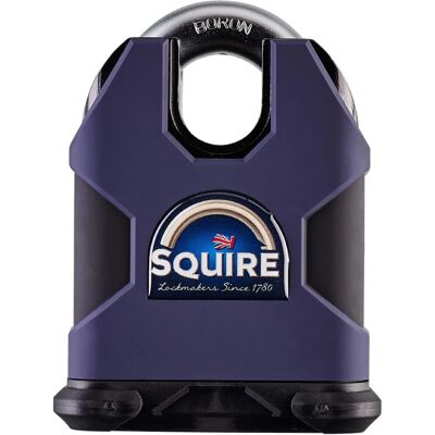 Squire HSQSS80CS Solid Steel Padlock - 80mm CEN6 Security Squire HSQSS80CS Solid Steel Padlock - 80mm CEN6 Security