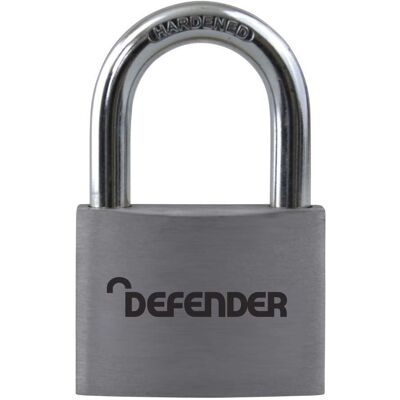 Squire Defender Cadenas en aluminium - Lock - Publicité Squire Defender Cadenas en aluminium - Lock - Publicité