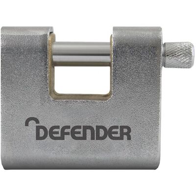 Defender Armoured Warehouse Padlock - 80mm Keyed Alike Defender Armoured Warehouse Padlock - 80mm Keyed Alike