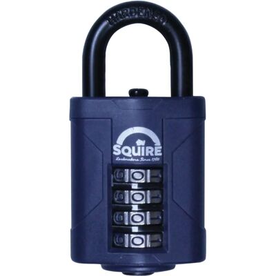 Squire CP40BX Combination Padlock - 4-Wheel, 40mm Body Squire CP40BX Combination Padlock - 4-Wheel, 40mm Body
