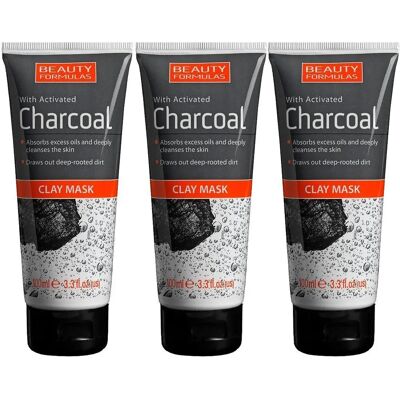 Beauty Formulas Masque Visage Charbon Actif - Masque Nettoyant - Publicité Beauty Formulas Masque Visage Charbon Actif - Masque Nettoyant - Publicité
