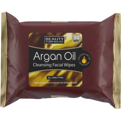 Lingettes nettoyantes au huile d'argan - 30 pièces Lingettes nettoyantes au huile d'argan - 30 pièces