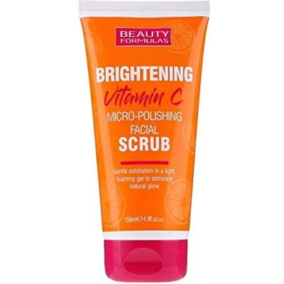 Beauty Formulas Gommage visage éclaircissant à la vitamine C 150ml - Gommage Beauty Formulas Gommage visage éclaircissant à la vitamine C 150ml - Gommage