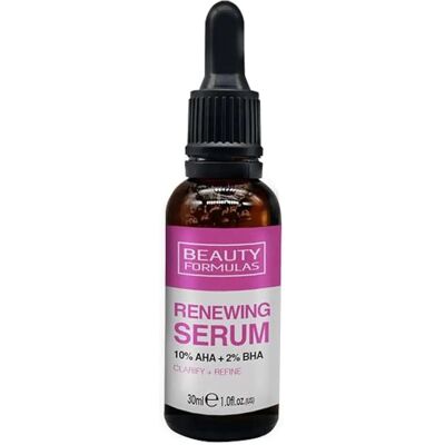 Beauty Formulas Erneuerndes Serum 10% AHA + 2% BHA - Gesichtsserum Beauty Formulas Erneuerndes Serum 10% AHA + 2% BHA - Gesichtsserum