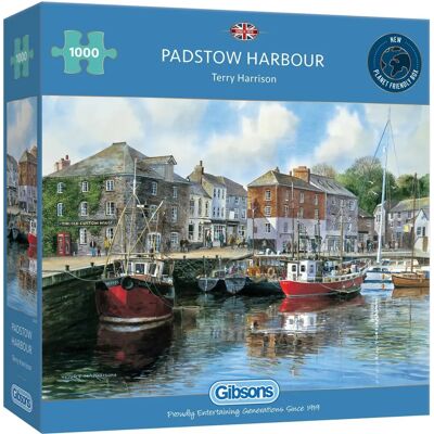 Gibsons Padstow Harbour 1000-delige Puzzel Gibsons Padstow Harbour 1000-delige Puzzel