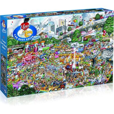 Gibsons puzzle - 1000 dílků - přibližně 68x49cm Gibsons puzzle - 1000 dílků - přibližně 68x49cm