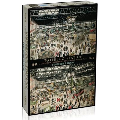 Gibsons Waterloo Station 1848-1948 - Puzzle Gibsons Waterloo Station 1848-1948 - Puzzle