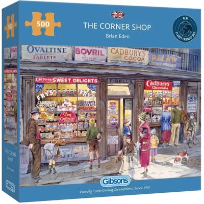 Gibsons The Corner Shop Puzzel 500 stuk - VK Gibsons The Corner Shop Puzzel 500 stuk - VK