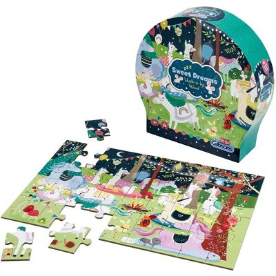 Puzzle pour enfants Gibsons Rêves Doux - 36 pièces - Publicité Puzzle pour enfants Gibsons Rêves Doux - 36 pièces - Publicité