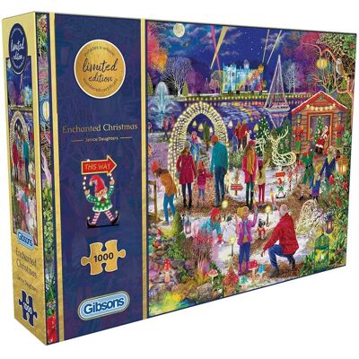 Gibsons Enchanted Christmas Limited Edition Jigsaw Puzzle - Christmas Gibsons Enchanted Christmas Limited Edition Jigsaw Puzzle - Christmas